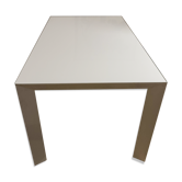 Office design albed nile – white glass – 120x80 cm