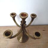 Brass candlestick 5-arms