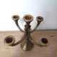Chandelier 5 branches en laiton