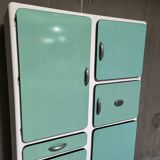 Green Formica cupboard or sideboard - 1960s