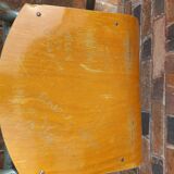 6 vintage school chairs