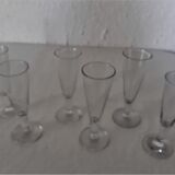 6 flutes champagne glasses