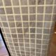 Tapis en peau de vache, patchwork gris argenté