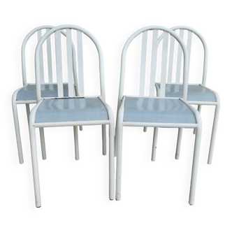 Set of 4 Robert Mallet-Stevens chairs, 1960s
