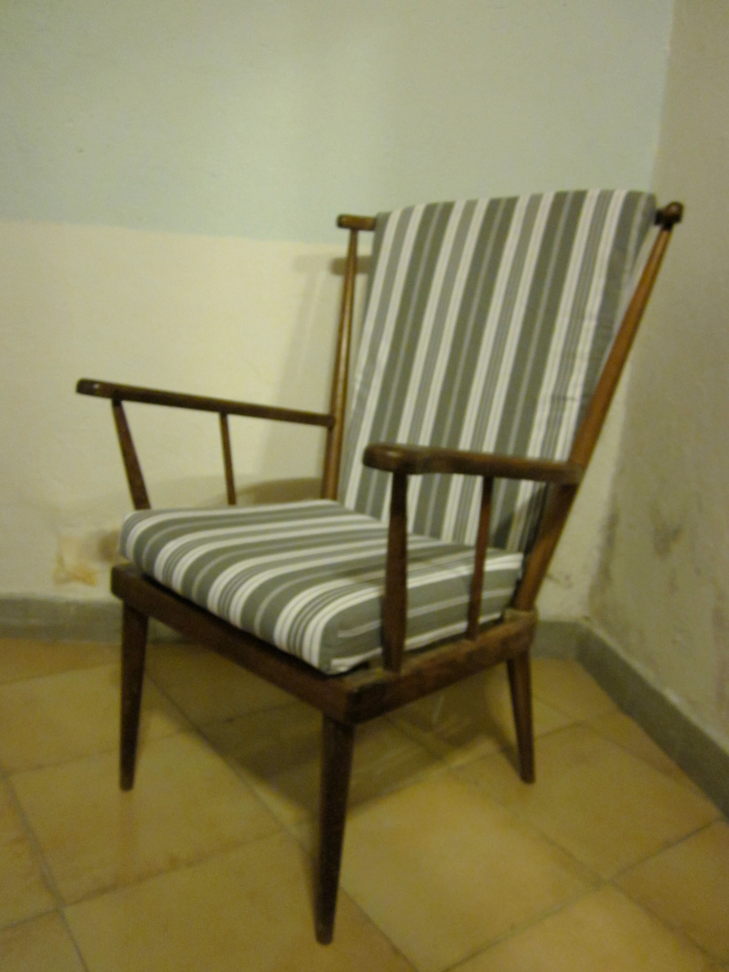 Pair of Baumann armchairs of the 60s
