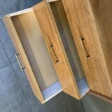 Vintage oak chiffonier from the 1950s