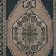 Vintage Turkish hallway rug 52x197 cm