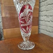 HOFBAUER Vintage Crystal Vase 60-70's