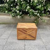 Vintage rattan chest