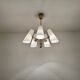 Austrian Brass Chandelier by Rupert Nikoll