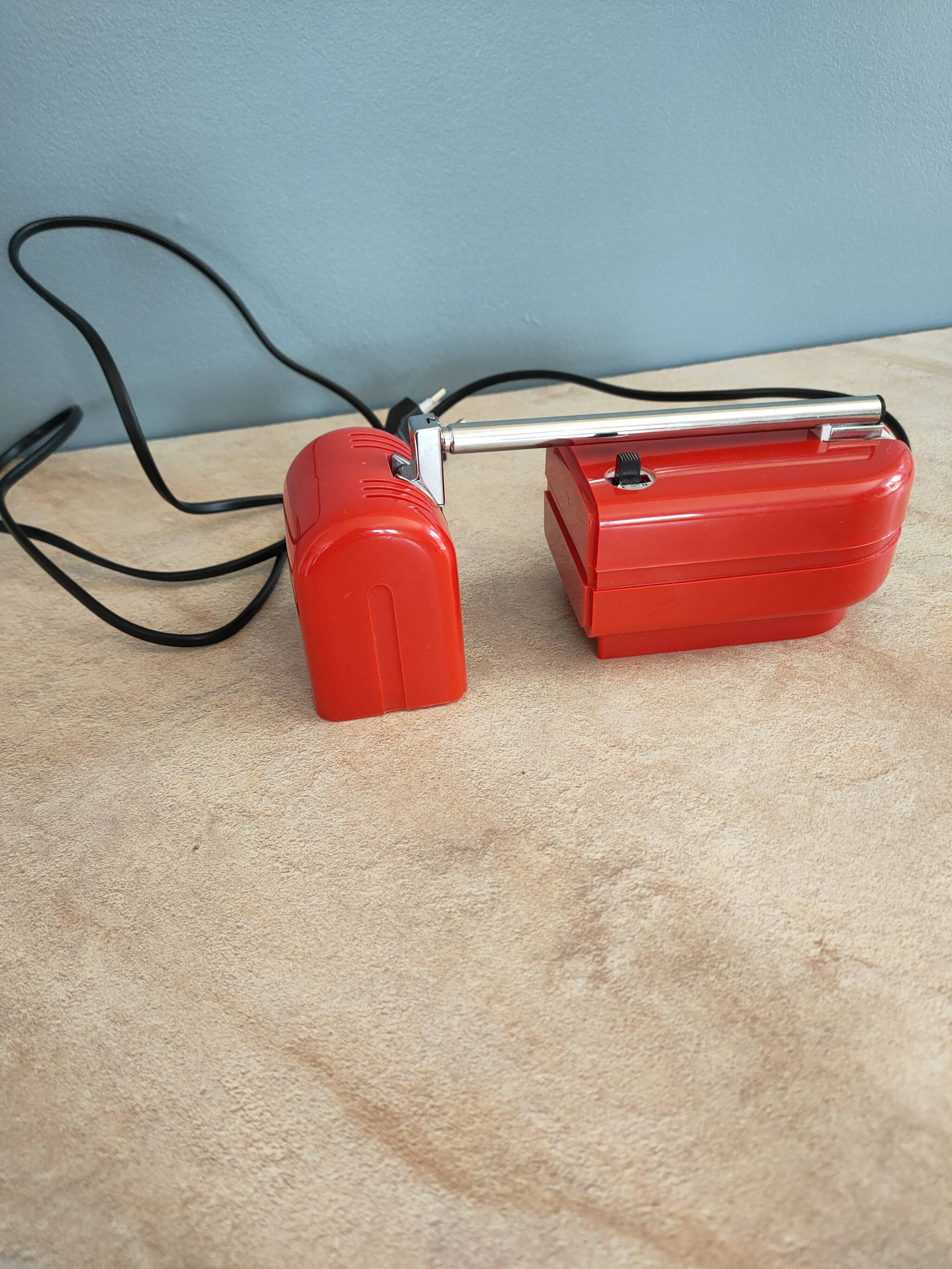 Vintage telescopic desk lamp