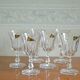 Set of 6 RCR Royal Cristal Rock glasses, Victoria model