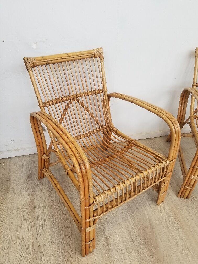 Vintage rattan chairs