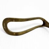 Vintage brass pipe holder