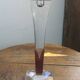 Bohemian crystal candlestick