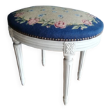Louis XVI style oval stool