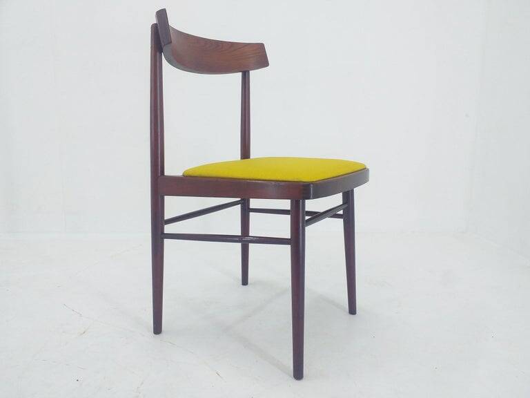 Set of Five Mid Century Dining Chairs, Denmark, 1970s