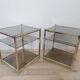 Tables d appoint belgo chrom années 70