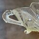 Art Deco fruit bowl with snakes