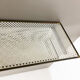 Brass wall shelf