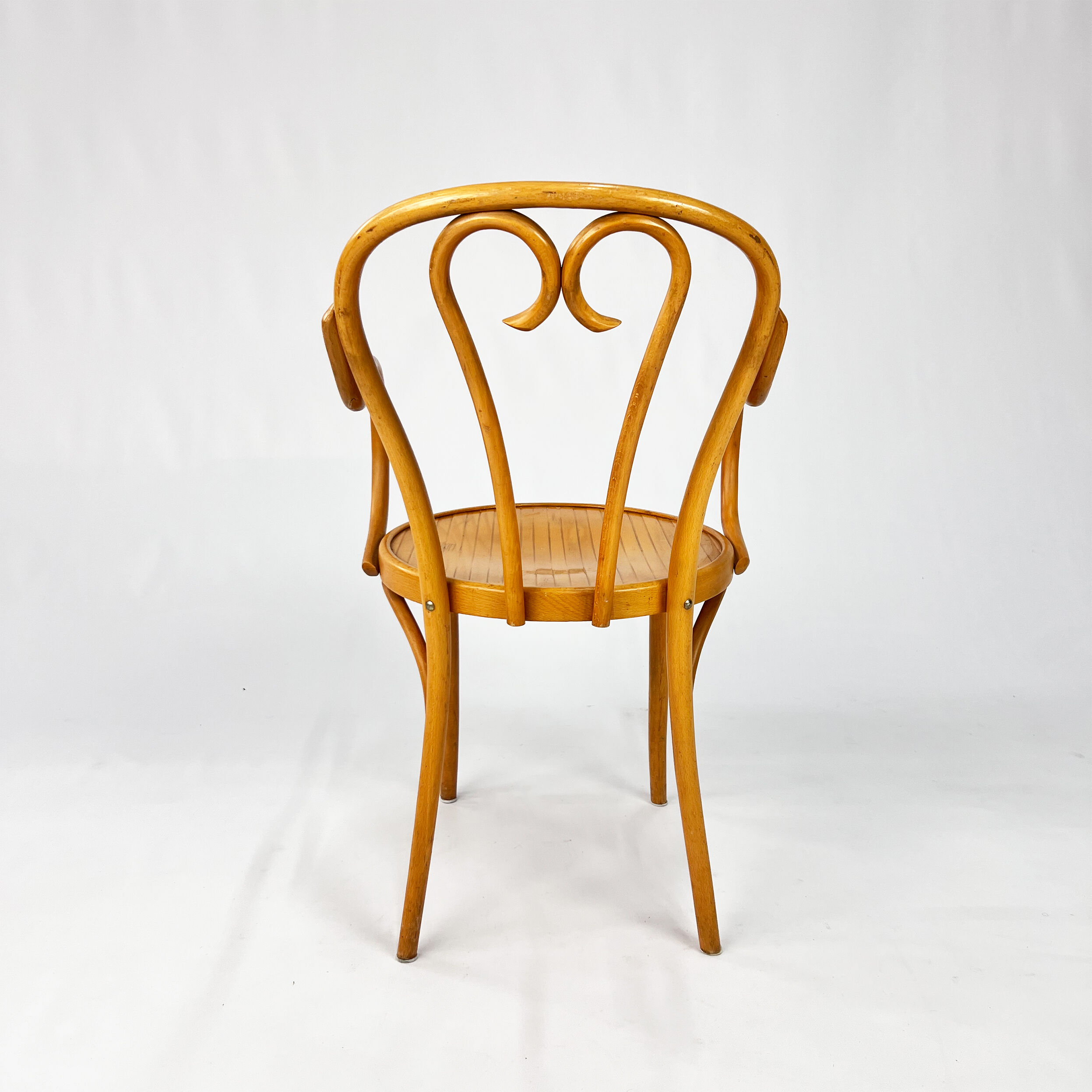 Bentwood armchair By Zpm Radomsko, 1950s