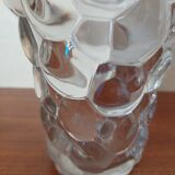 Vase en cristal transparent Pierre D'Avesn , Art Deco