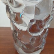 Vase en cristal transparent Pierre D'Avesn , Art Deco