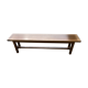 Banc en bois