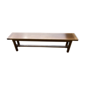 Wooden bench