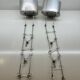 Pair of Scintilla Suspensions by Livio and Pier Giacomo Castiglioni Fontana Ar