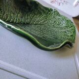 Ceramic dish cabbage leaf shape