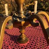 Suspension ancienne laiton