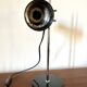 Lampe de bureau à pince noire 1970