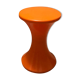 Vintage orange Tam Tam stool – Original stamp – 1970s