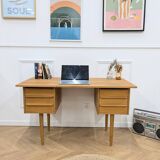 Vintage oak desk