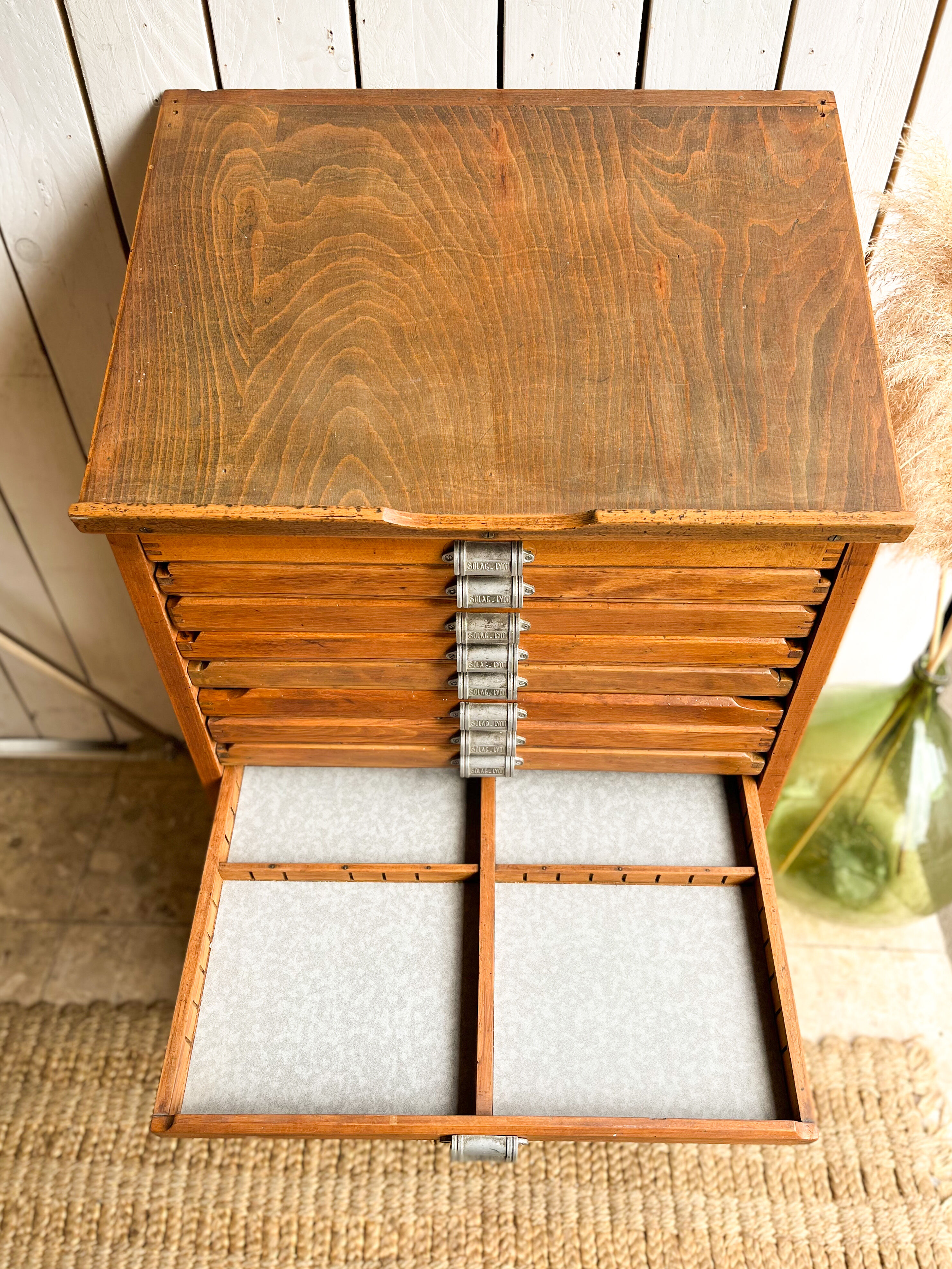 Old printing furniture