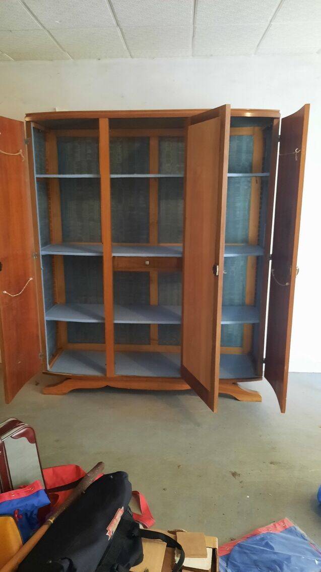 Art deco style wardrobe