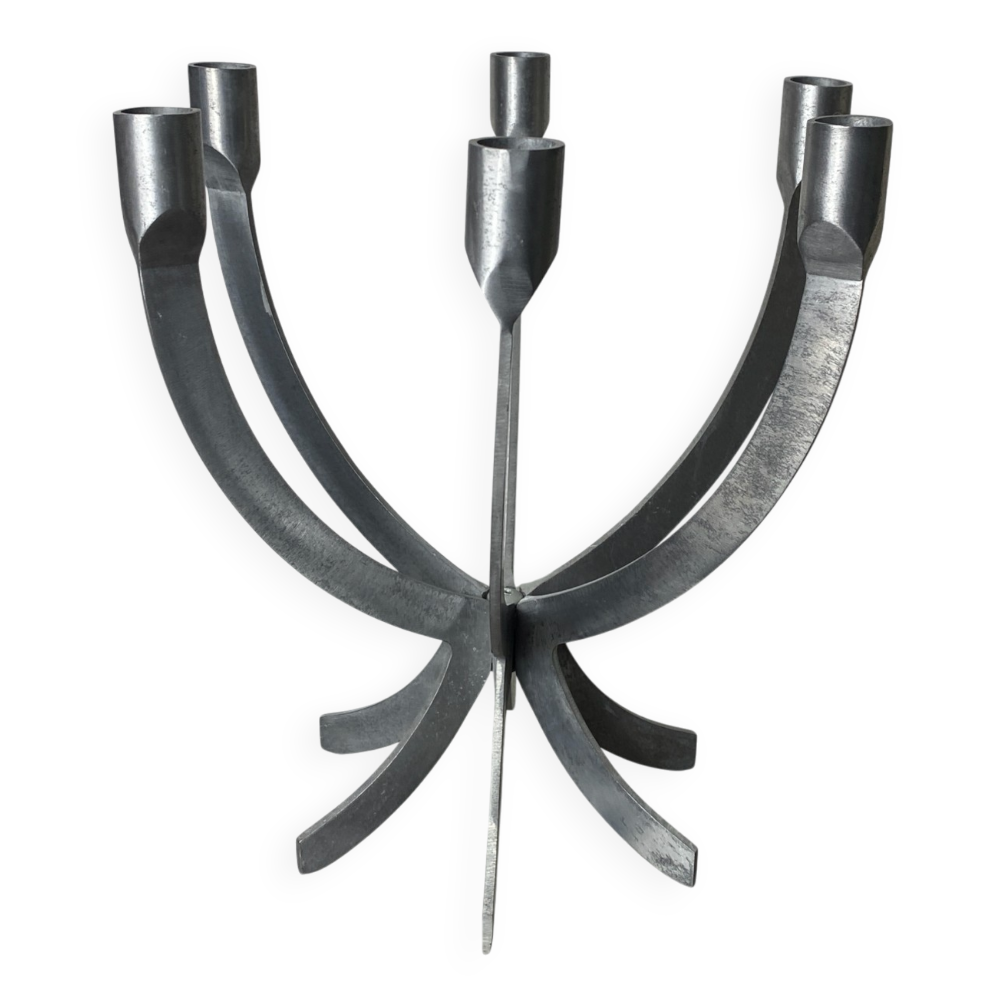 Sigga Heimis aluminum six-branched candlestick