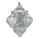 Tulipan glass sconce by Kalmar, Austria, 1960s