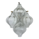 Tulipan glass sconce by Kalmar, Austria, 1960s