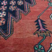Tapis antique de maslaghan persan tissé à la main années 20 254x135cm