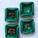 Set of 4 ceramics cups