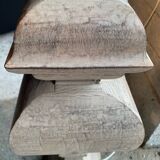 Exotic wood lamp base