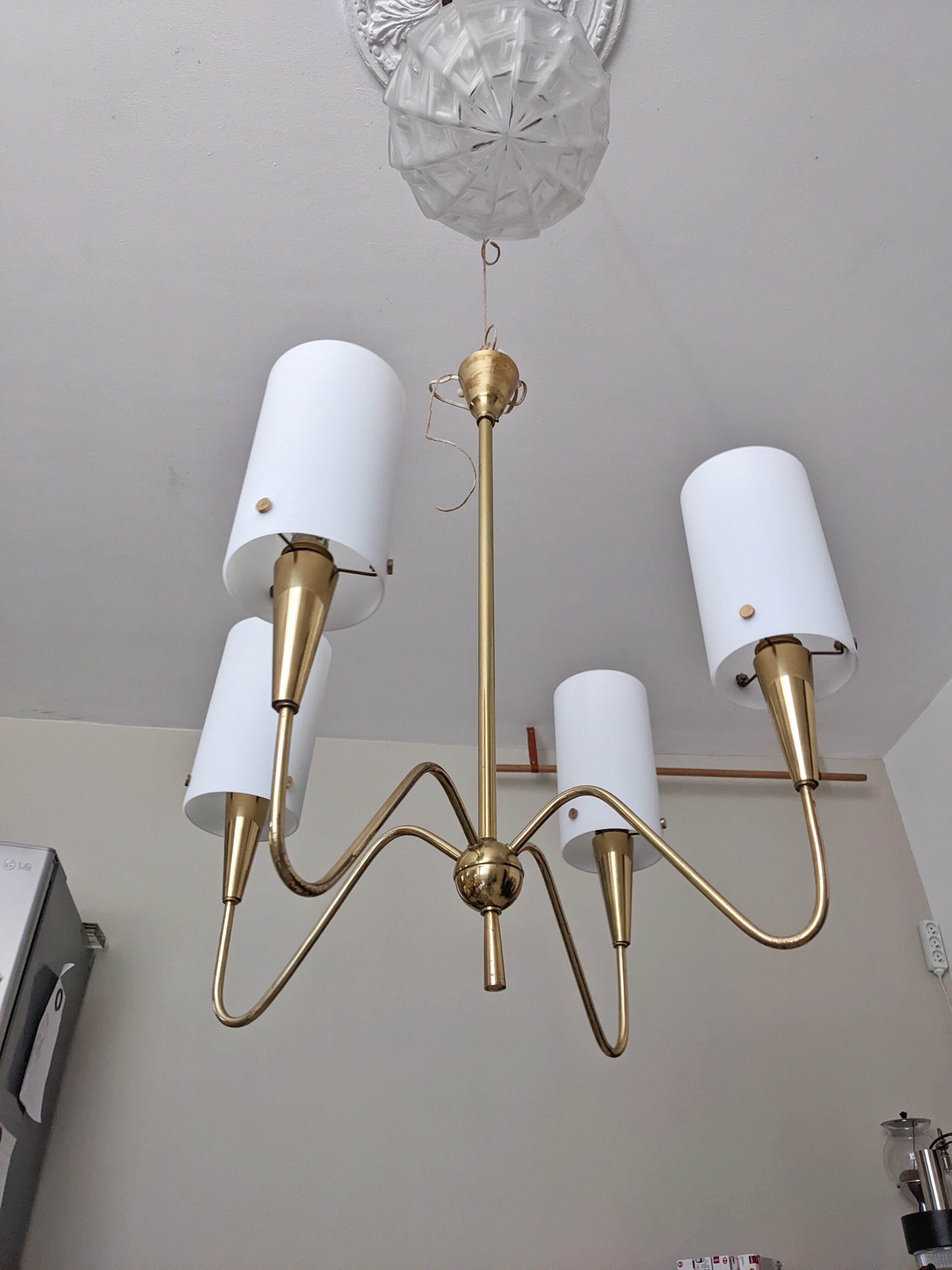 Vintage luste 60' 4 arms