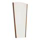 Miroir encadré en teck