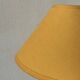 Blue and yellow turned wood lamp SCE 1990