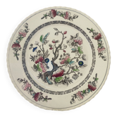 Large cake plate in Myott earthenware, Indian Tree pattern.