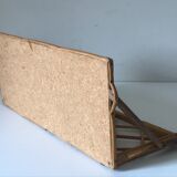 Vintage rattan shelf design 60 years