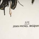 Numbered color silkscreen print, Jean-Michel Basquiat, 1990s