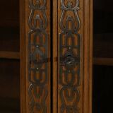 Walnut Display Cabinet, Louis XV Style – Late 19th Century